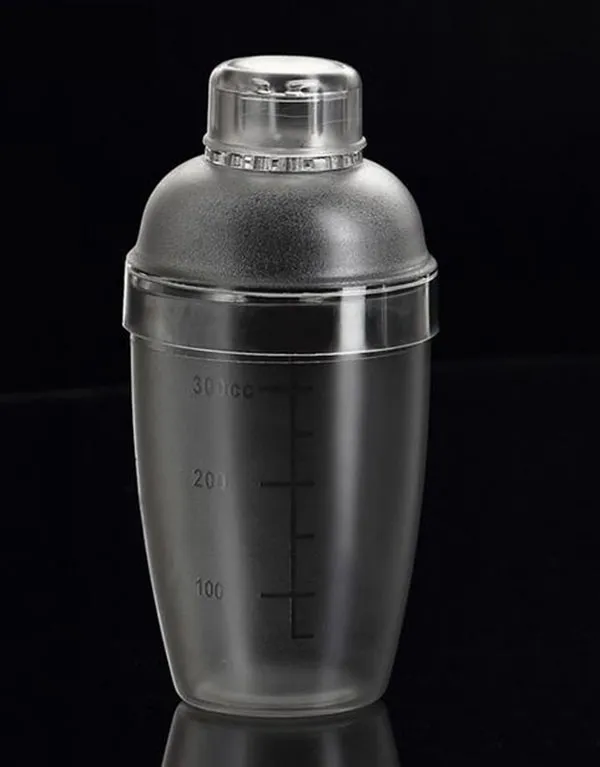 Пластиковый шейкер бутылки Коктейль Шейкер Инструменты для Bartender 530ML 700ML Mix Заказать Прозрачный Jigger Mixer Blender Бутылка