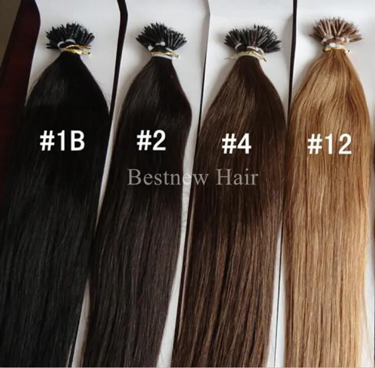 100 Beads 100g 18quot20quot22quot INDIAN Remy Human MICRO NANO RINGS Tip Human Hair Extensions DHL Fast 6249462