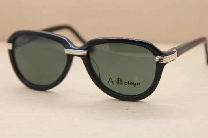 Fabrik hela runda ovala solglasögon 1991 Original 1136298 Women Sun Glasögon Importera plankglasögon Designer Eyewear Men Brand FR7534301