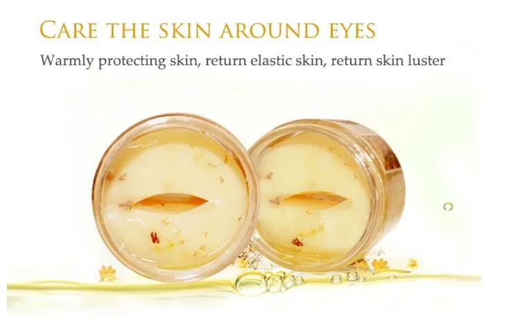 BIOAQUA Gold Osmanthus Eye Mask Collagene Gel Whey Protein Sleep Patch Rimuovi le occhiaie Idratante Maschera gli occhi