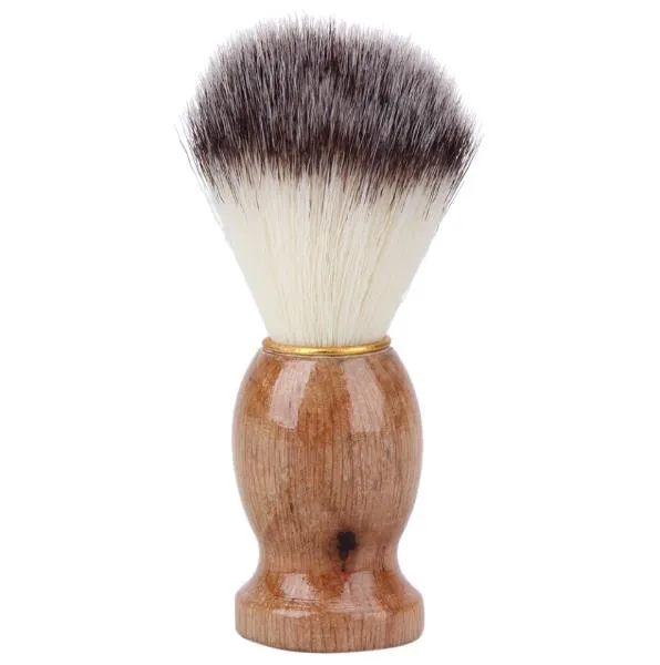 Badger Hair Escova de Barbear dos homens Barber Salon Homens Barbear Facial Aparelho de Barbear Ferramenta de Limpeza Navalha Escova com Cabo de Madeira para homens