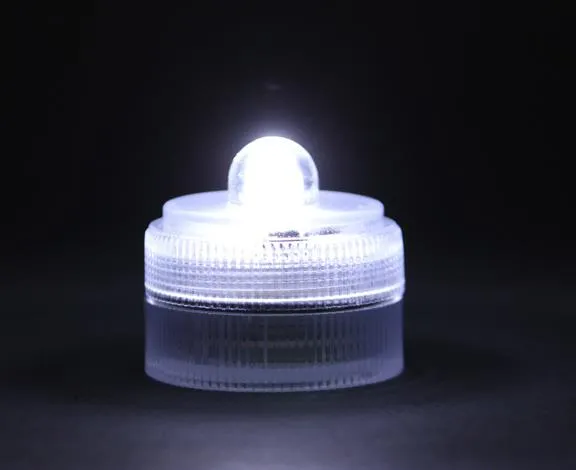 水中キャンドル水中フレームレス LED ティーライト防水電子無煙キャンドルライト結婚式誕生日パーティークリスマス装飾