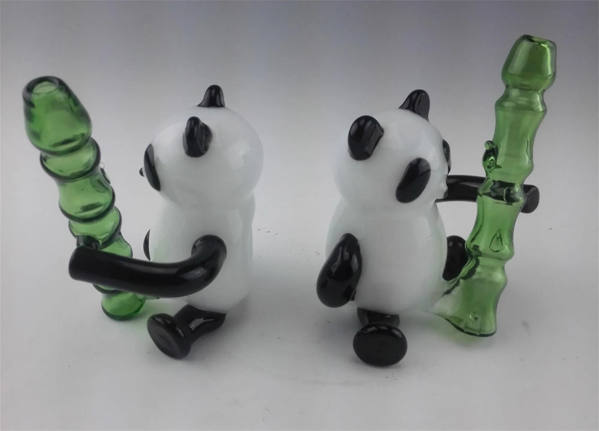 Panda smoking Pipe, carta glass hookah, welcome to order