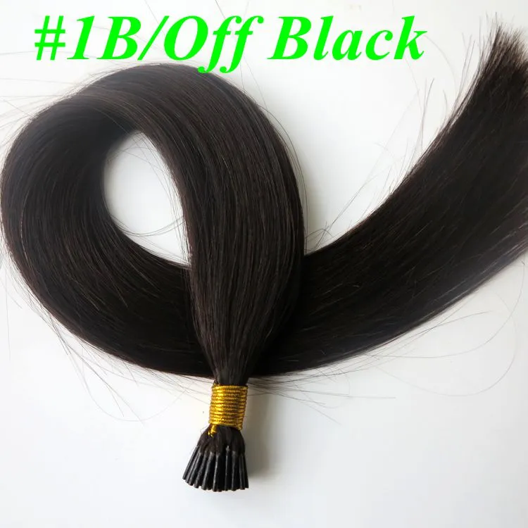 Pre bonded I Tip human Hair Extensions 50g 50Strands 18 20 22 24inch Straight Brazilian Indian Human hair