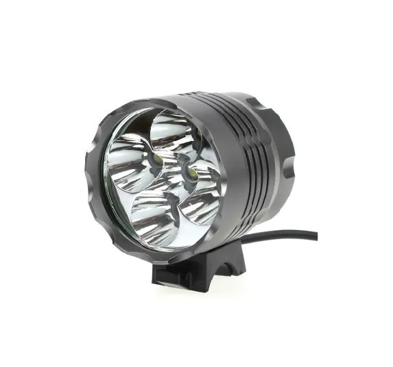 8000 Lümen 5 x CREE XM-L T6 LED Bisiklet Işık Bisiklet Ön Işık LED Far Far Su Geçirmez Alüminyum Alaşım