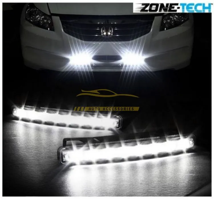 8 LED Daytime Running Light DRL Daylight Kit Fog Lamp Day Time Lights C14 Whole 9174770