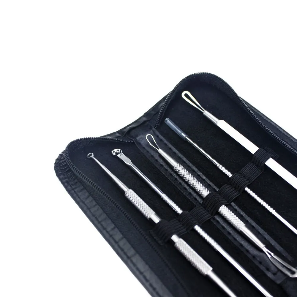 Stainless Steel Blackhead Extractor Tool – Acne & Blemish Remover For Face – Zeepk