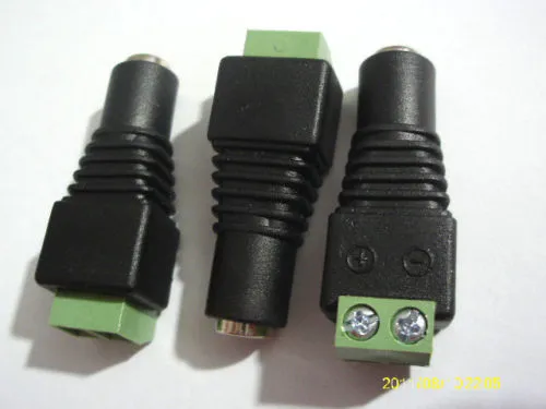 10st 5,5 x 2,1 mm DC POWER PLUG KVALKT BARREL PLUT ADAPTER TERMINALS