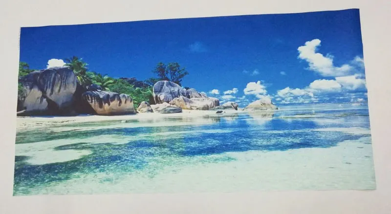 Personalizado 3D Mural Papel De Parede Não-tecido Quarto Sala Livig TV Sofá Papel de parede de fundo Oceano Mar Praia 3D Foto Papel De Parede Decoração de Casa