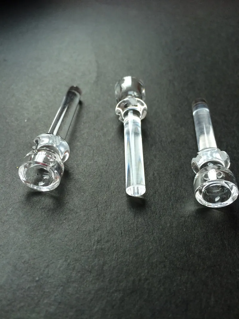 New quartz glass nail 10mm 14mm 19mm Domeless gong quartz glass tobacco pipe fittings nail nails without nail quartz quartz dome free