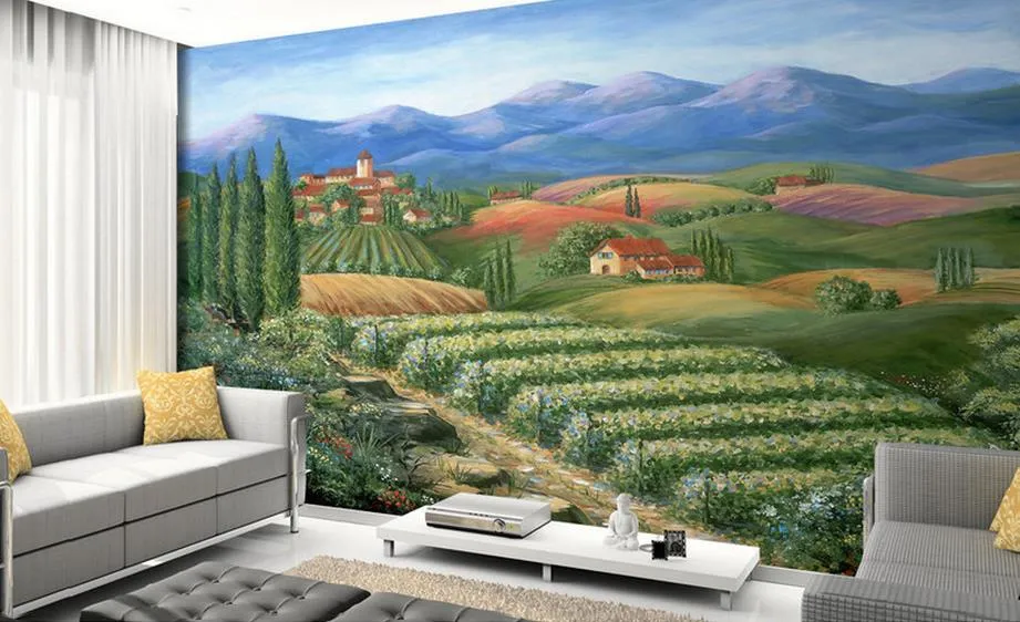 Papel de parede 3d para quarto, mural personalizado, imagem 3d, este-norte,  tigre, inverno, neve, pintura, foto, murais, parede