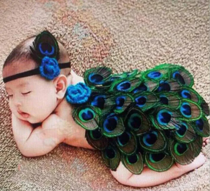 selling baby pography costume baby full moon peacock costumes and hair with po props8101296