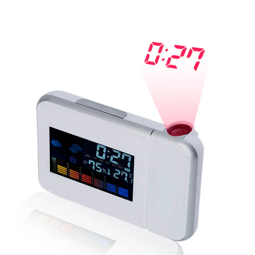 Multifunctional Desktop Android Alarm Clock With Color Screen, Projector, Weather  Calendar, And Time Watch From Wkcb, $9.48 | DHgate.Com