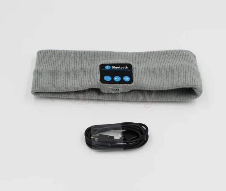 Estéreo Bluetooth 3.0 para dormir al aire libre Diadema Deportes Banda para la cabeza, 2015 banda de bluetooth manos libres de moda con altavoces para auriculares