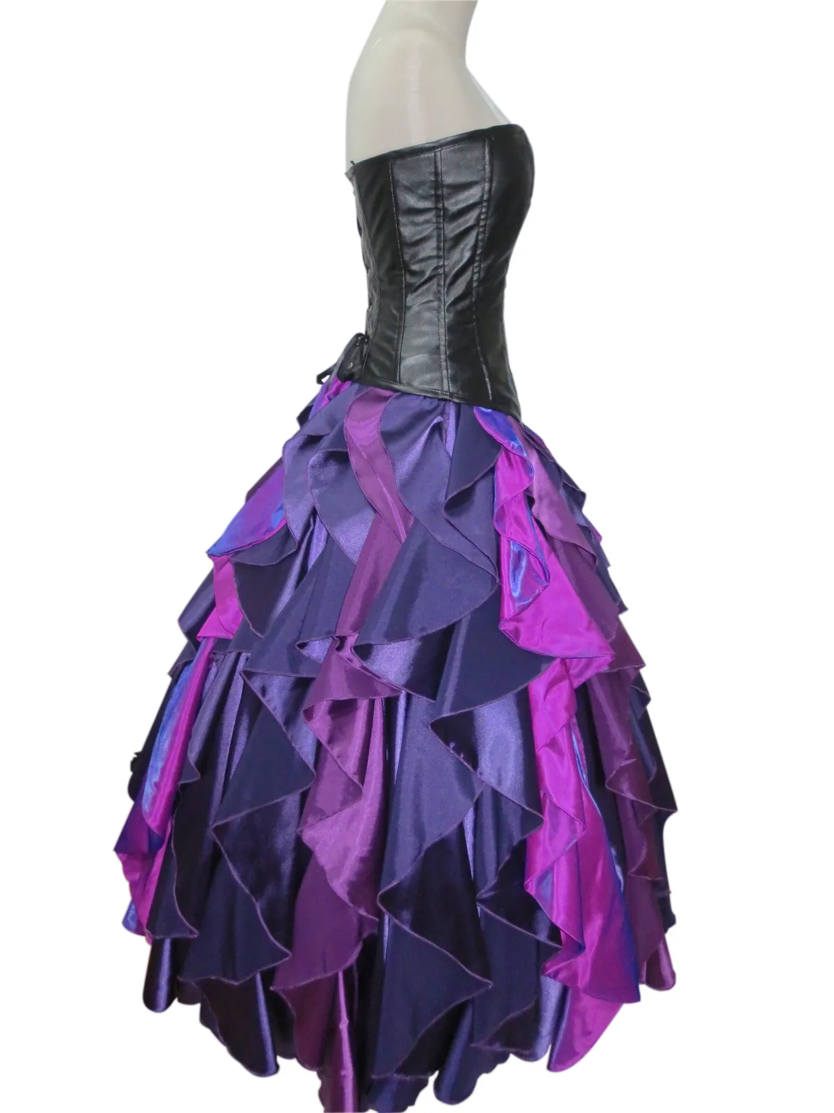 Das Little Mermaid Ursula Cosplay Kleid Schimmernde Sea Hexenkostum fur 2024 Halloween Cosplay