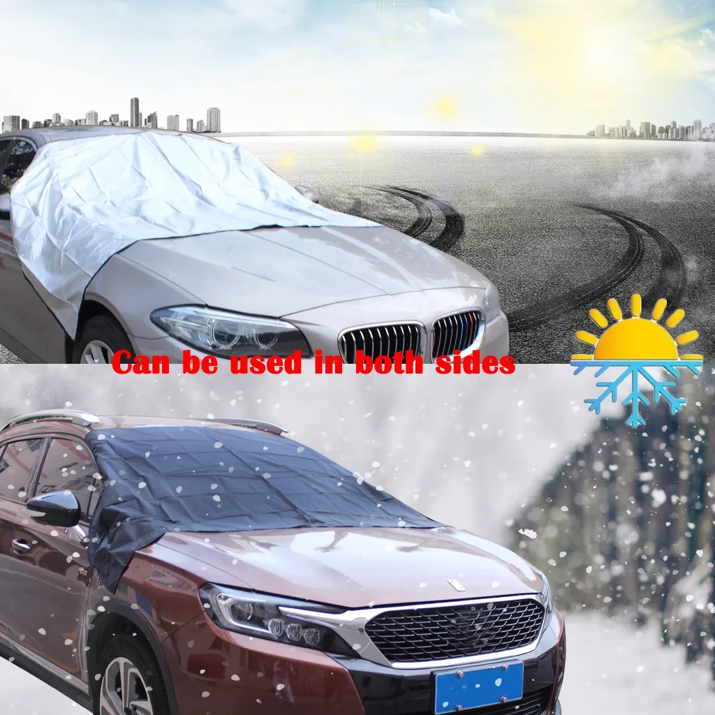 Auto Eis Abdeckung Windschutzscheibe Frontscheibe Abdeckung Verhindern Schnee  Eis Bildschirm SUV Sonnenschutz Staub Regen Widerstehen Wasserdichte  Abdeckungen Von 5,02 €