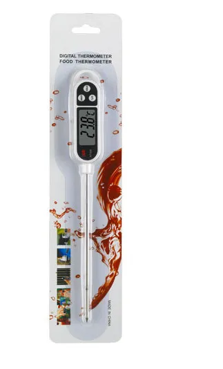 KT-300 다기능 디지털 조리 식품 바베큐 온도계 프로브 펜 유형 LCD -50 ° C ~ 300 ° C
