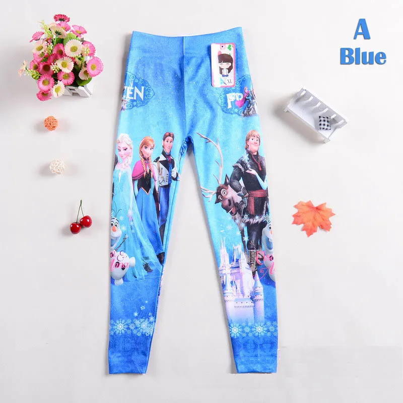 Frozen Anna Elsa Leggings Tights Pants 3 Sizes 2 7Y Baby Underwear From