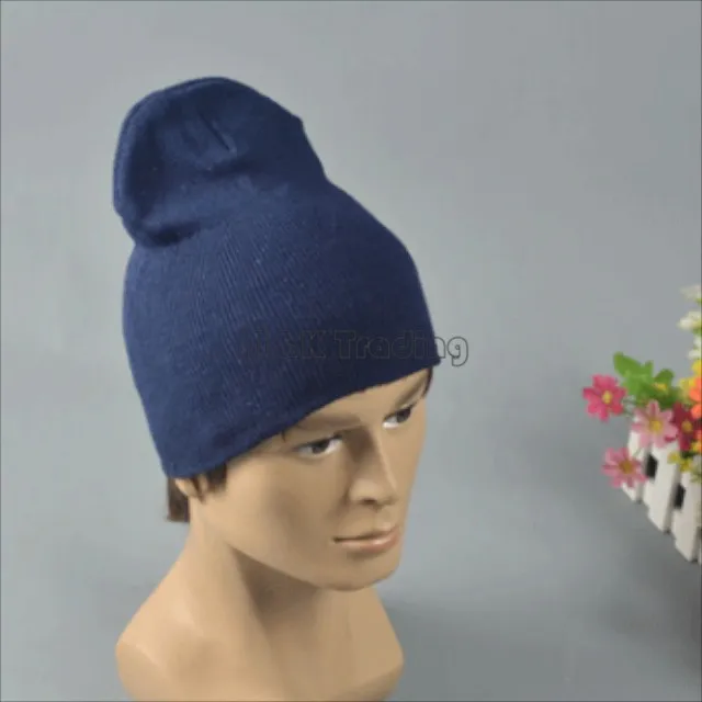 Wigwam acrylique côtelé Watchcap Beanie chapeau tricoté 6 couleurs doux résilient mode crâne casquettes 20 pièces livraison gratuite