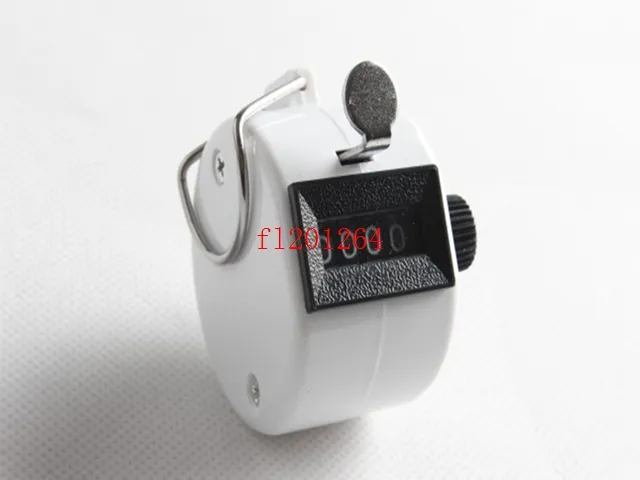 FEDEX DHL Wholesale Colorful 4 Digits Number Plastic Hand Tally Counter for Golf Sport ,