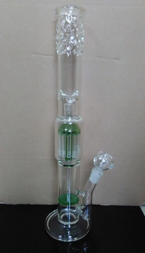 Big Glass Bell Shape Perc och 12 Arms Perculator Plus 19 