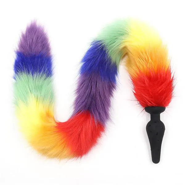 BAILE Silicone Butt Plug with 50 cm Tail for Adult Costume and Bondage Play Unisex from Dhgate Anal Toys - price 9.94 BAILE Silicone Butt Plug with 50 cm Tail for Adult Costume and Bondage Play Unisex from Dhgate Anal Toys - price 9.94