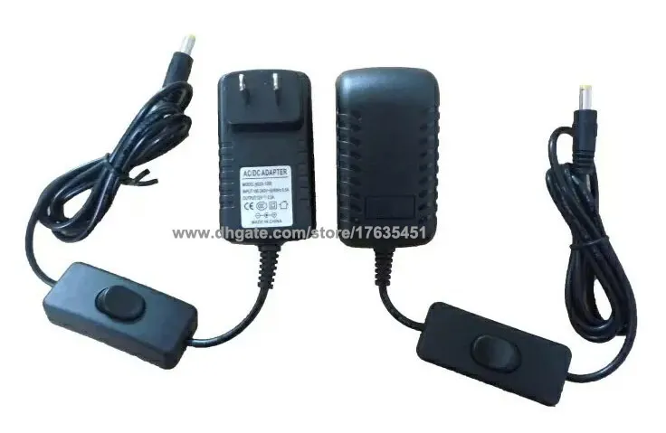 12V 2A Power Supply With Switch ON/OFF ON / OFF For Led Strip High Quality Fedex/DHL 