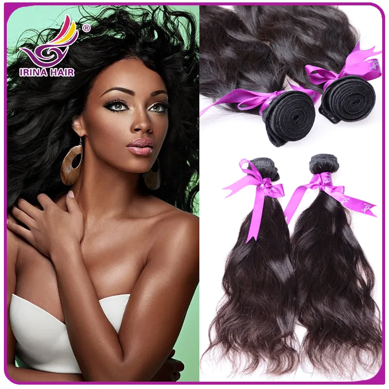 50% ventes 7A qualité supérieure Vierge Brésilienne Malaisienne Péruvienne Indienne cheveux bundles Armure de Cheveux Humains Extension de Vague Naturelle de hairchina