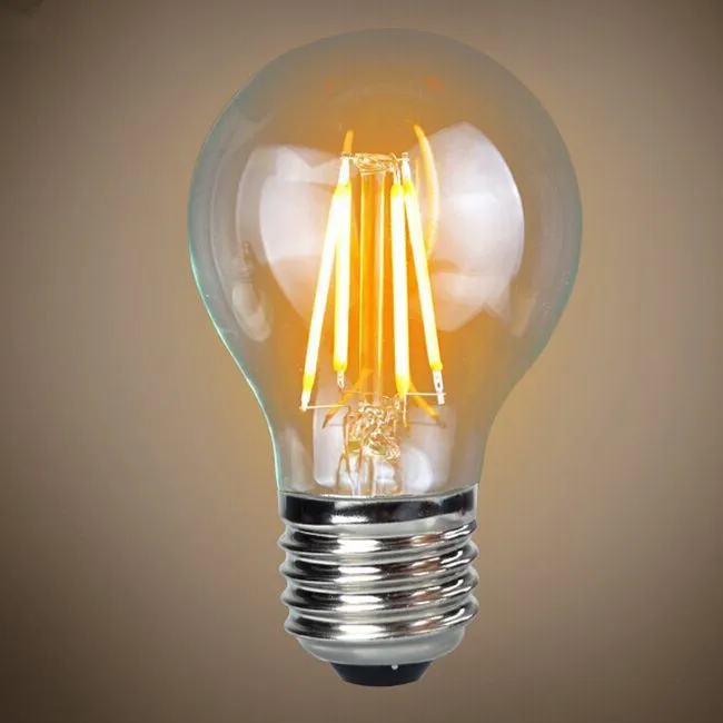 2W 4W E14 E12 E27 Socket G45 LED Filament Bulb Vervanging met 40W Traditionele Lamp 2700K 6500K Chip LED Bulb Light