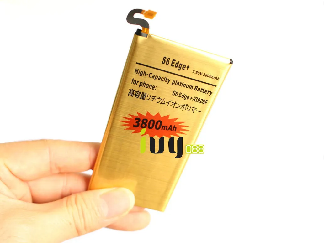 1x 3800mAh EB-BG928ABE золото замена батареи для Samsung Galaxy S6 Edge + edge Plus G928F G928A G928P G928T G928V G928s батареи Batterij