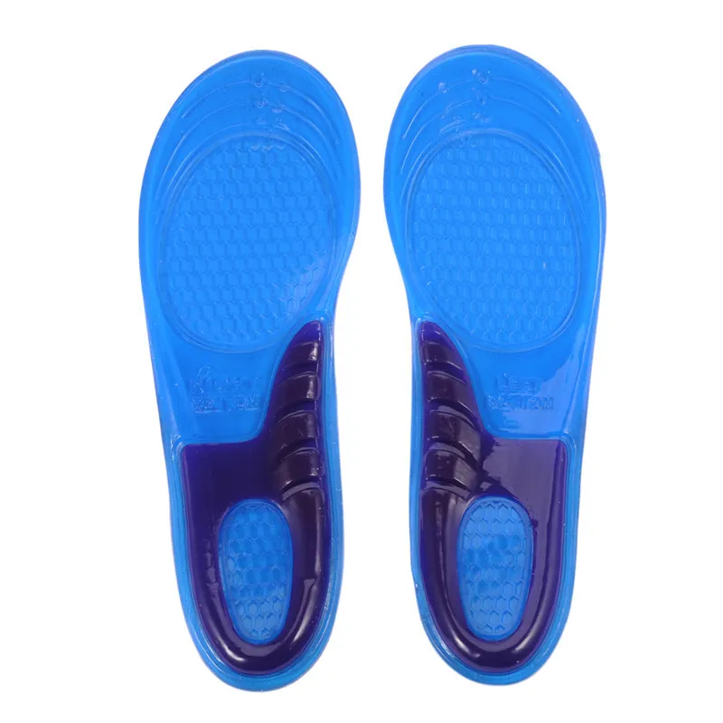 Thick Silicone High Elastic Insoles Basketball Running Insole Sport