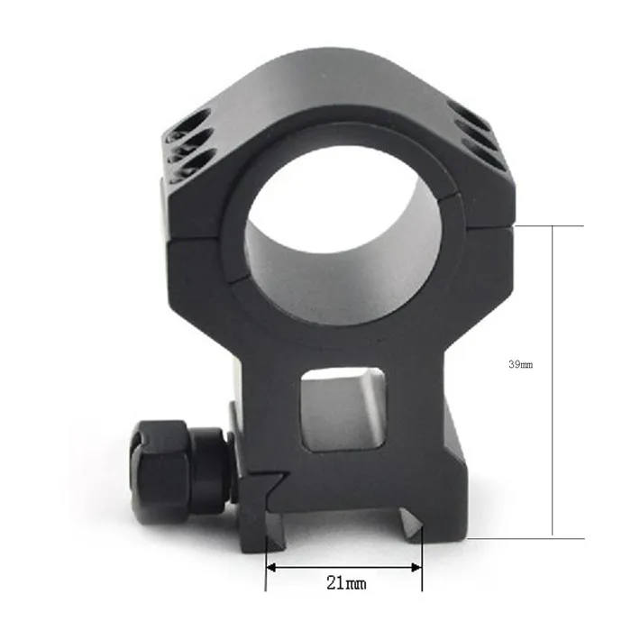 Visionking VGK 30 mm und 25,4 1 Zoll Rohr Picatinny 21 mm hohe Montageringe für die Zielfernrohrjagd