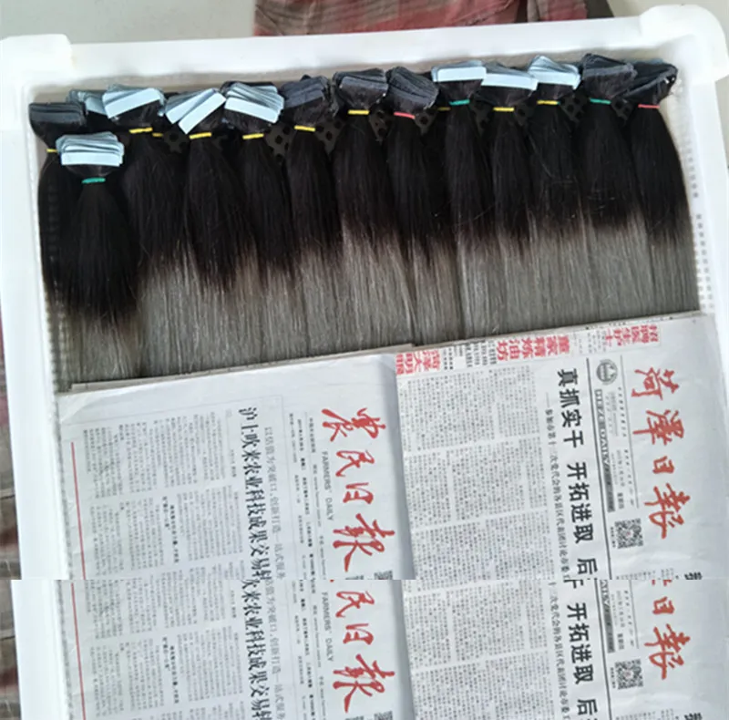 100g fita em extensões de cabelo humano 16 18 20 22 24 polegadas 613 praia loira cor adesiva tramas de pele fita pu no cabelo