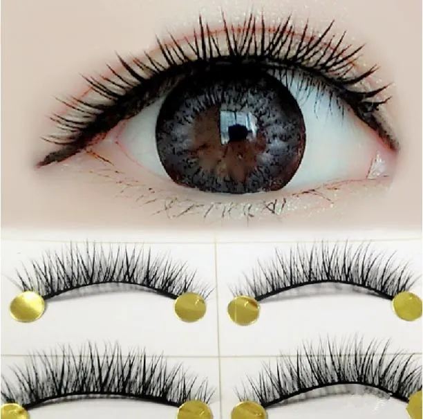 매일 누드 메이크업 속눈썹 짧은 자연 가짜 속눈썹 Crisscoss Eye Lashes 테이퍼 가짜 속눈썹 세련된 속눈썹 확장 눈 메이크업