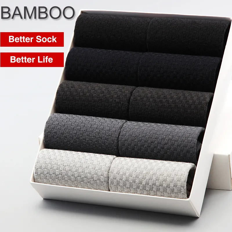 الجملة- Bendu Uarantee Men Socks Bamboo Socks 10 أزواج / الكثير