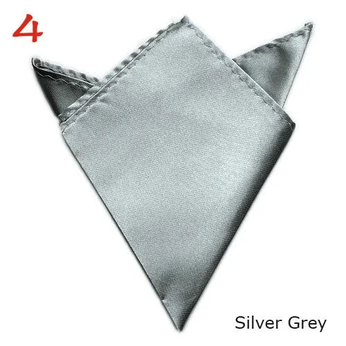 pocket square handkerchief for men kerchief ties accessories solid hanky square towel men039s handki white black lot3095701