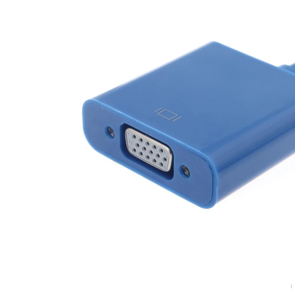 USB 3.0 إلى VGA محول محول متعدد الشاشة الفيديو الخارجي بطاقة الرسومات مجانا DHL الشحن