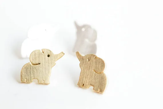 10 Paar kleine Elefanten-Ohrstecker, modisches Design, süße Baby-Elefant-Ohrstecker, Kinder-Tierschmuck für Frauen