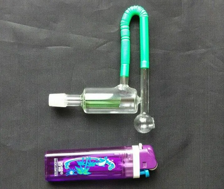 wholesale new 2 with a filter accessories + glass pot, glass Hookah / glass bong accessories