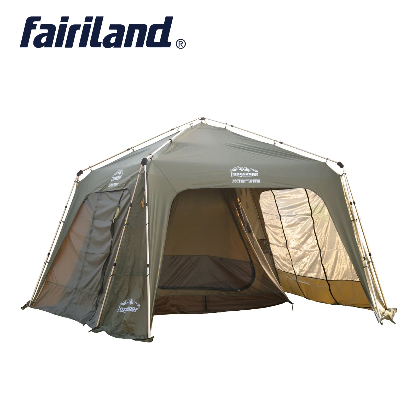 Mesh Tent Inner Tent: Army Green Windbreak For Extra Large Tents ...