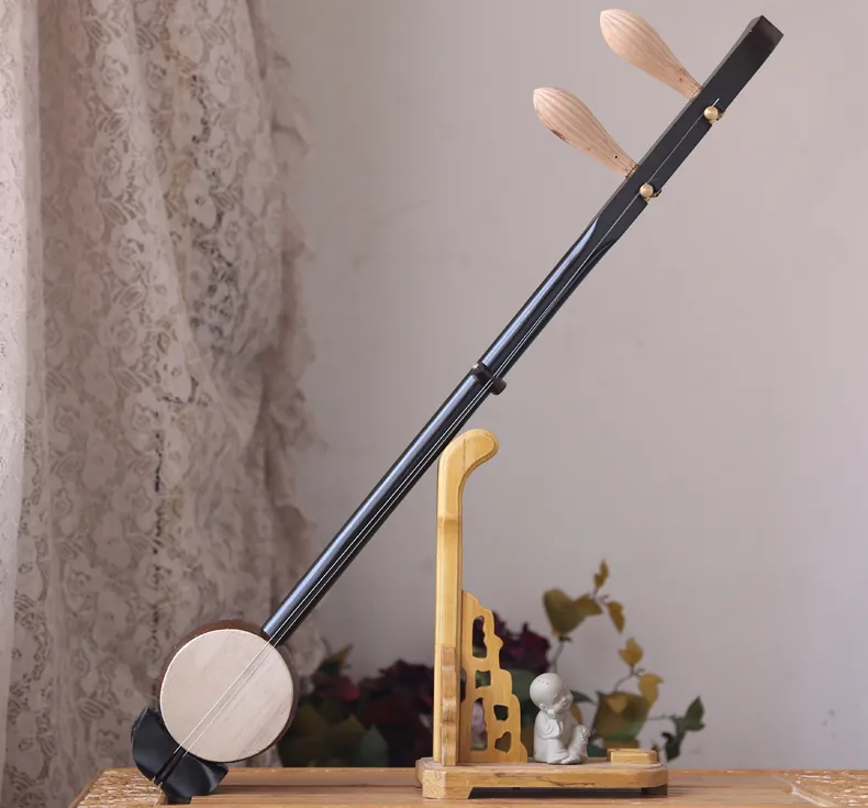 Banhu Bowed Stringed Erhu National Musical Instrument Gratis frakt