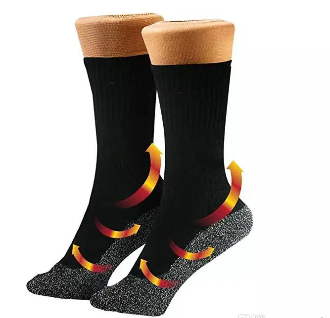 Calzini caldi sox Sotto i calzini Mantieni i tuoi piedi caldi e asciutti Fibre alluminate Regalo da uomo bambini3264430