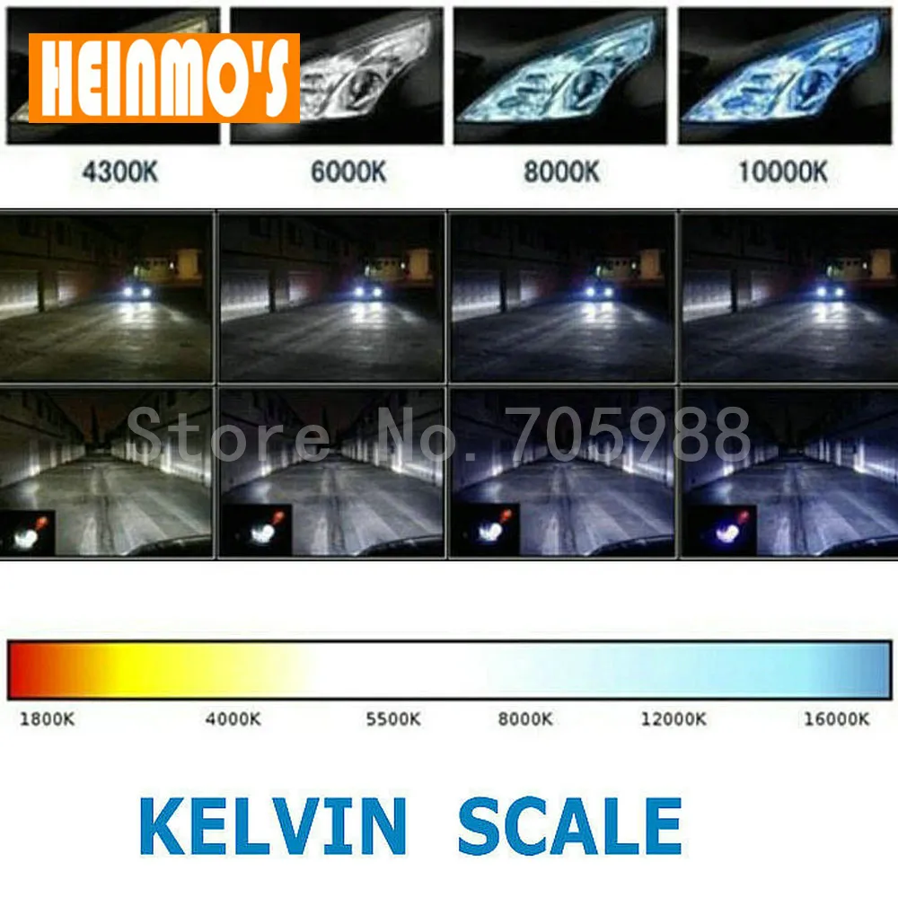 35W HID Bi-Xenon-Objektiv HID-Lampen Auto Dedicated Glühbirne Projektor Objektiv Birnen Ersatz für 2,0