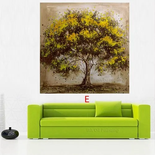 Hand-Made-Oil-Painting-On-Canvas-Tree-Red-Flower-Oil-Painting-Abstract-Modern-Canvas-Wall-Art (4)