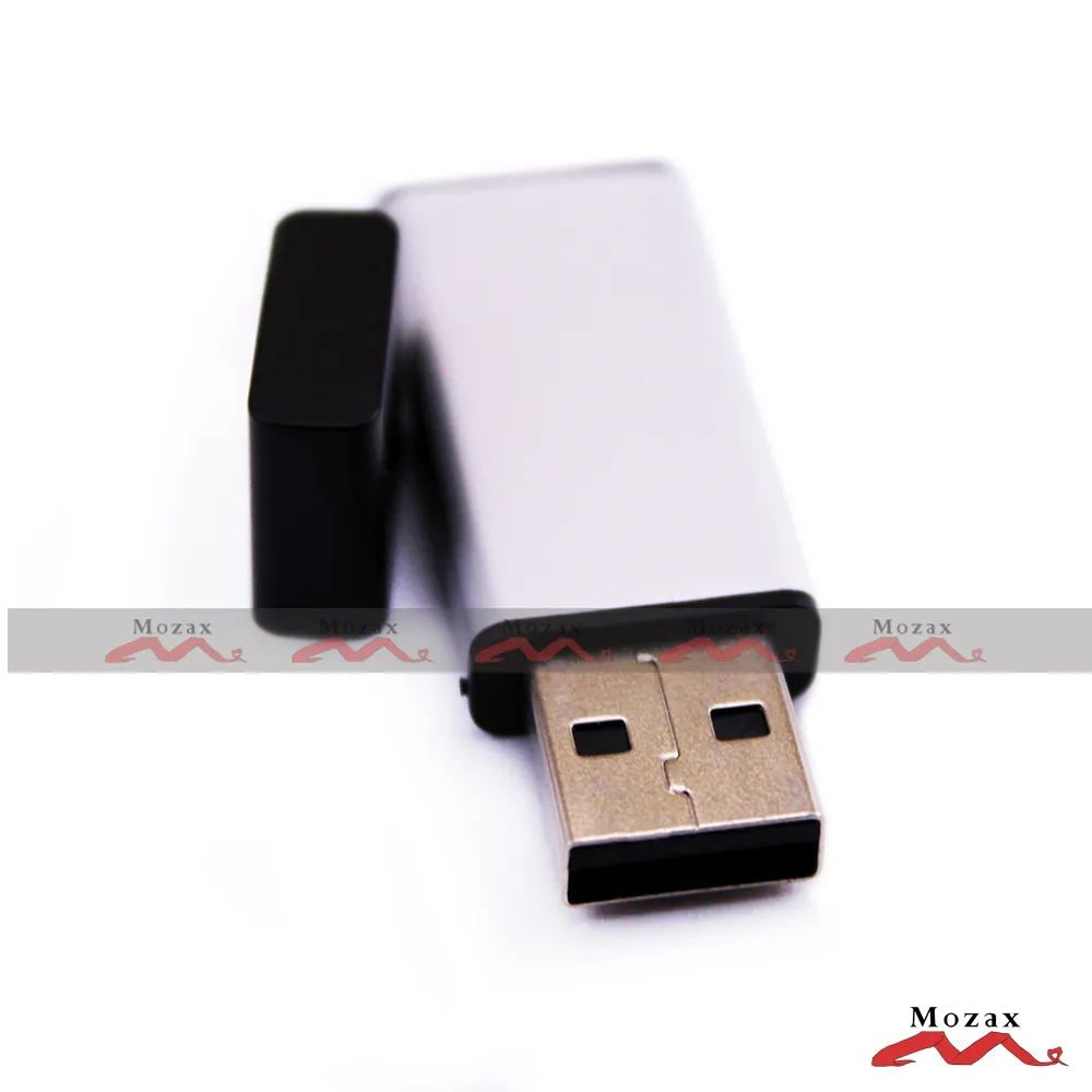 Petit stockage 256 Mo 20 pièces clé USB en métal clé USB clé USB clé USB avec lumière