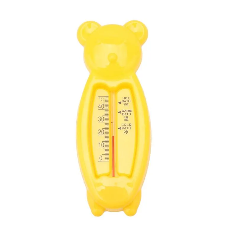 Плавучая Прекрасный Медведь Детская Вода Термометр Float Детская Ванна Игрушка Термометры Термометры Ванны Термометры