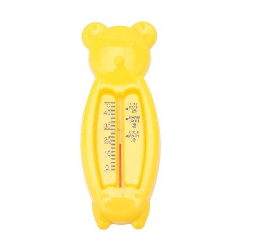 Floating Lovely Bear Baby Water Thermometr pływak dla dzieci wanna z zabawką czujniki wody termometry 3744878