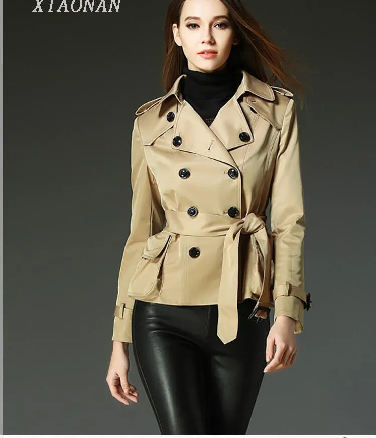 Peplum trench jacket shop