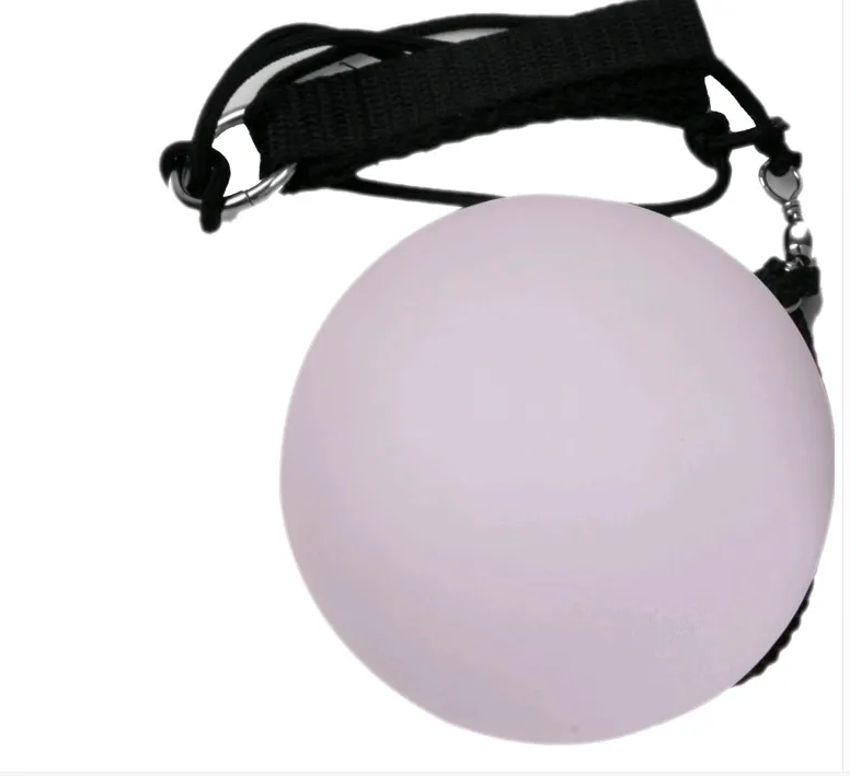 200 pz / lotto POI LED luminoso palle di tiro diametro 8 cm danza del ventre spettacolo di scena talento mostra puntelli mano gradiente cambiare colore ta014