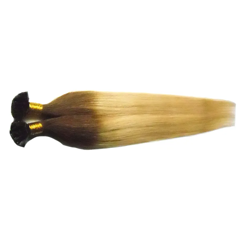 T4 / 613 capelli brasiliani ombre bicolore 100g estensioni dei capelli punta u all'ingrosso
